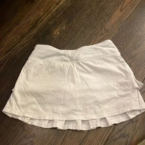 White ivivva tennis skort